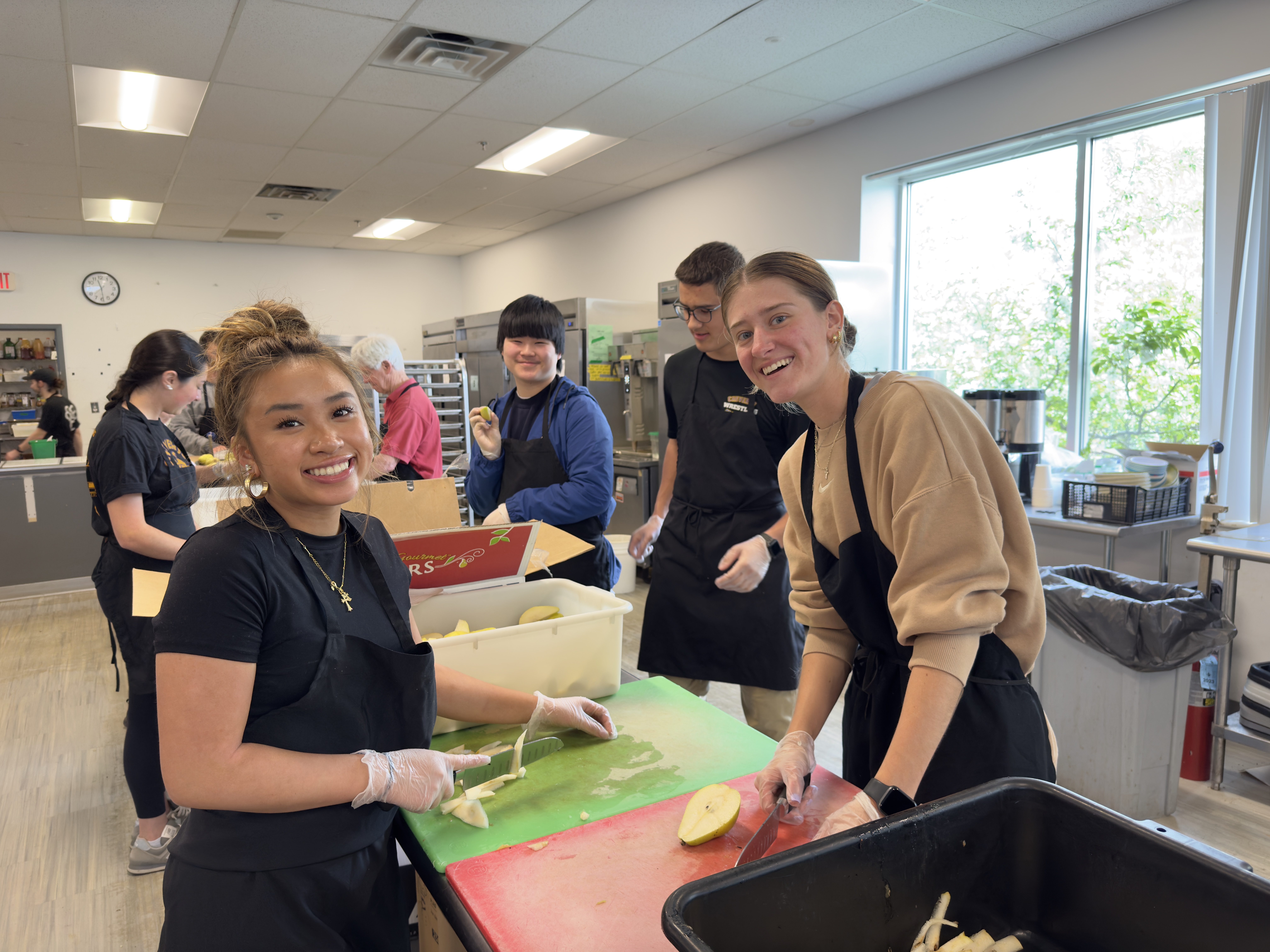 Service Preble St. 2024 student volunteerism