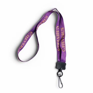 紫色挂绳带金色雪佛兰