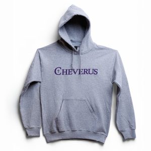 灰色连帽运动衫